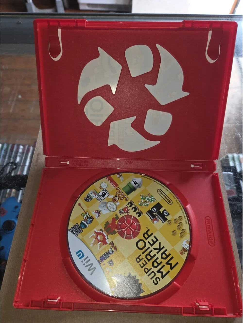 Super Mario Maker - Nintendo Wii U With Red Case ML431 A7